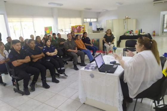 Seguridad participó de una jornada de sensibilización en Salvador Mazza