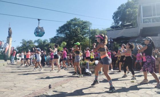 Actividades en el cerro San Bernardo por la semana de la mujer