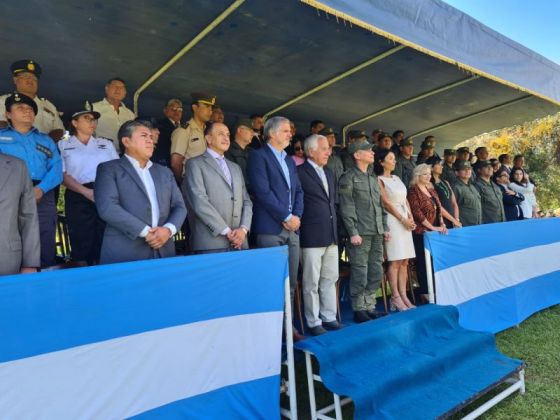 El ministro Domínguez participó del 70° aniversario de la VII Agrupación de Gendarmería Nacional