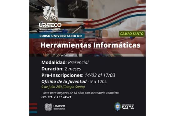 En el interior de la Provincia la UPATeCo realizó el lanzamiento de la oferta académica 2023