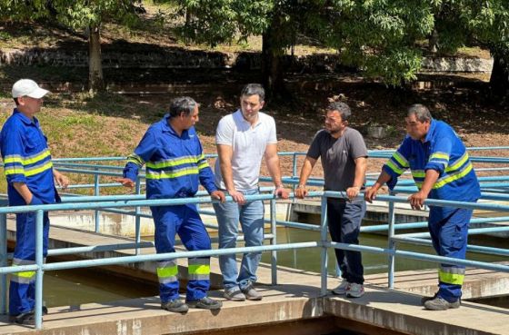 Avanzan las obras de agua en el norte de la provincia