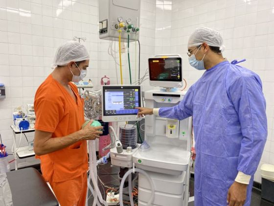 El hospital Materno Infantil adquirió dos nuevas máquinas de anestesia