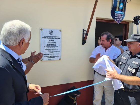 Se inauguró la División Rural y Ambiental en El Carril