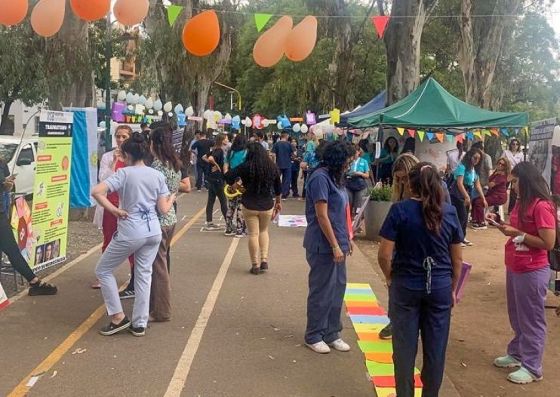 Jornada para la promoción de la salud de la mujer en el parque San Martín