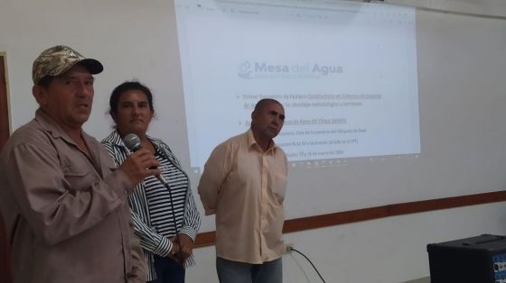 Concluyó en Orán el encuentro de constructores de cosecha de agua