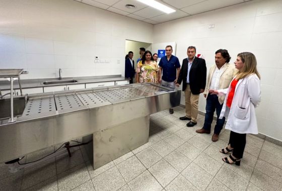 Se inauguró la central de esterilización en el hospital de Metán