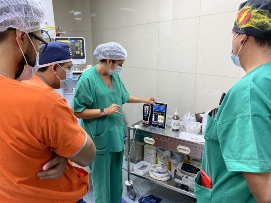 El hospital Materno Infantil incorporó un monitor cerebral