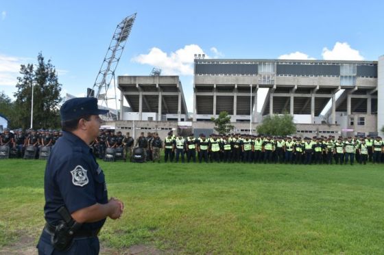 Importante operativo de seguridad por el partido entre River y Universidad de Chile