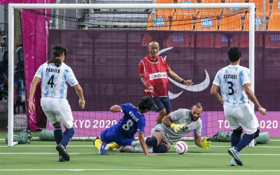 El seleccionado argentino de fútbol para ciegos realizará un campus en Salta