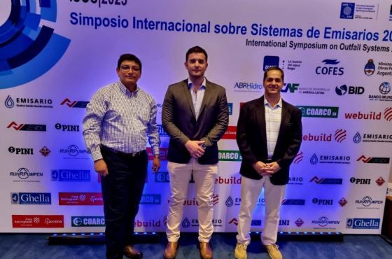 Aguas del Norte participó del Simposio Internacional sobre Sistemas de Emisarios (ISOS) 2023