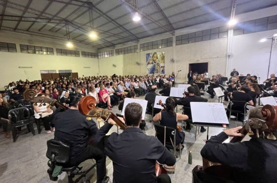 La Orquesta Sinfónica de Salta se presentó en Rosario de Lerma