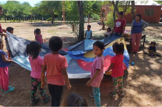 Desarrollo Social acompaña las actividades de fundación El Fortín en comunidad La Alcoba