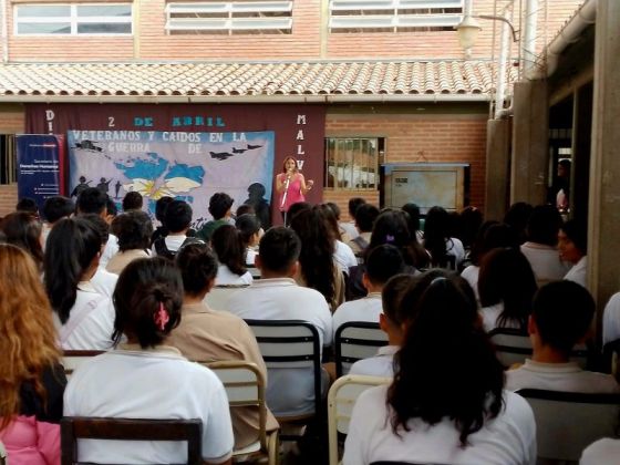 Estudiantes de El Bordo formaron parte del programa de actividades por la Memoria