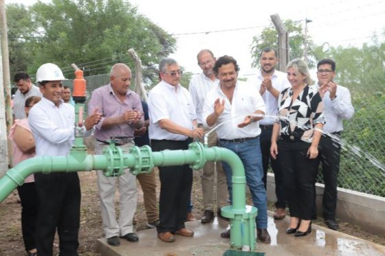 Alumbrado, saneamiento y agua: Sáenz inauguró obras que mejoran la vida de los vecinos de Joaquín V. González