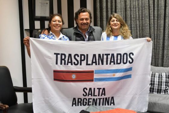 El gobernador Sáenz recibió a deportistas trasplantadas que representarán a Salta y al país en el Mundial de Australia