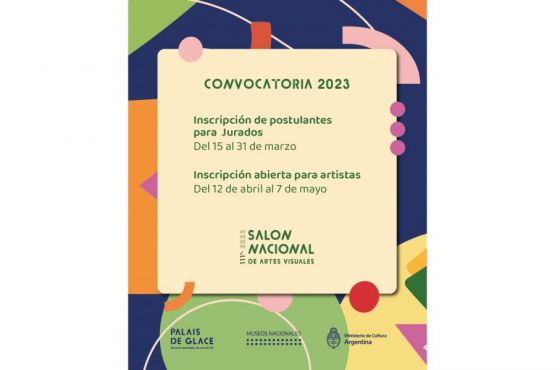 Inscripción para el 111° Salón Nacional de Artes Visuales