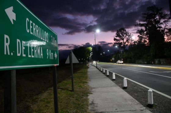 El gobernador Sáenz inauguró la repavimentación de la ruta provincial 23 entre Rosario de Lerma y Cerrillos