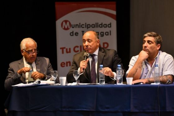 Funcionarios del Ejecutivo provincial expusieron la inversión  y avances en obras y acciones del departamento San Martín