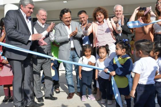 Más de 360 niños de Rosario de Lerma harán su trayectoria escolar en modernas instalaciones, que hoy inauguró Sáenz