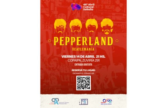 Pepperland Beatlemanía se presenta en el COPAIPA en Zuviría 291