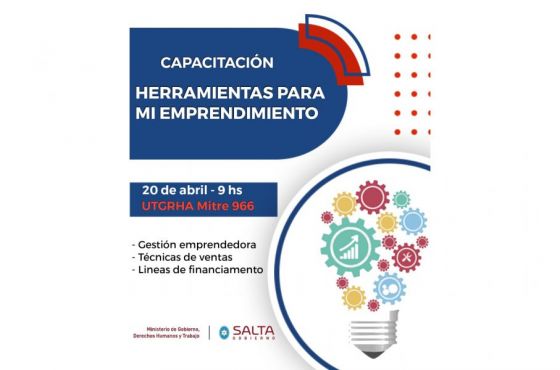 Inician las capacitaciones del programa “Herramientas para mi emprendimiento”