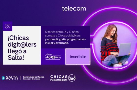 Hasta hoy podrán inscribirse las adolescentes que quieran formarse en tecnología