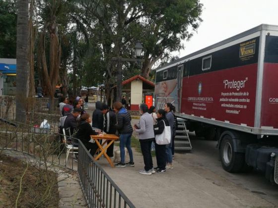 El camión oncológico atendió a más de 400 pacientes en lo que va del año