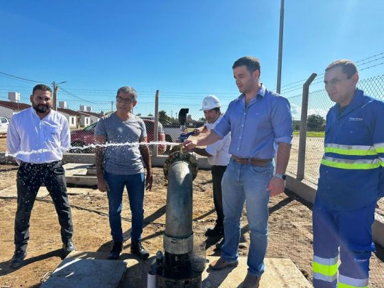 El Gobierno de la Provincia habilitó un nuevo pozo de agua en Orán