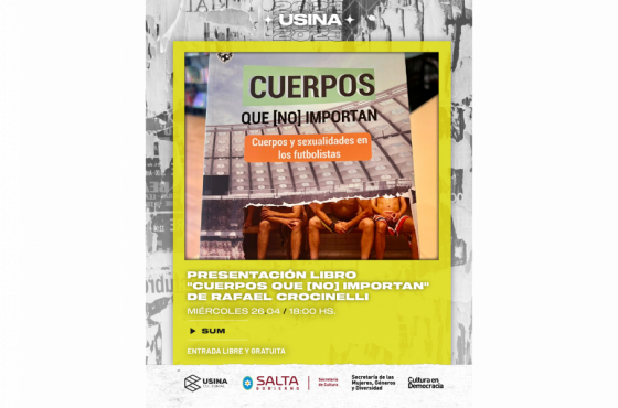 Se presenta hoy el libro “Cuerpos que [NO] importan”