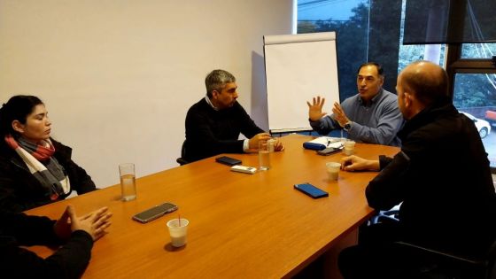 El Presidente de Saeta recibió a legisladores del Valle de Lerma