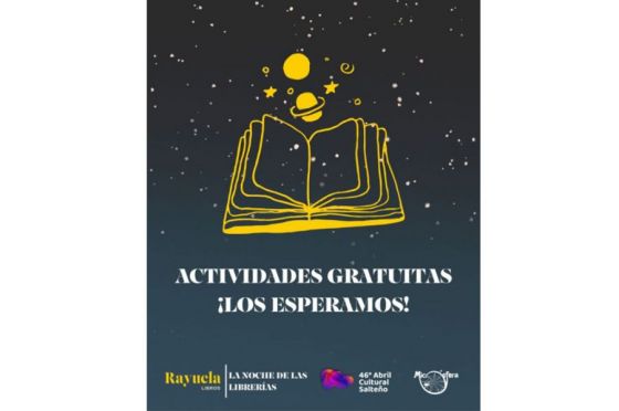 Librería Rayuela presente en la “Noche de las Librerías”