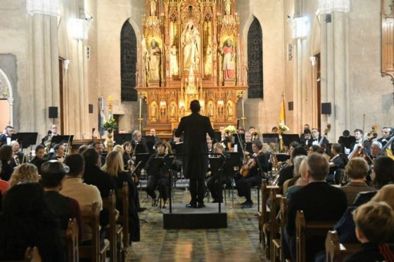 La Orquesta se presentó en concierto en la Iglesia de La Merced