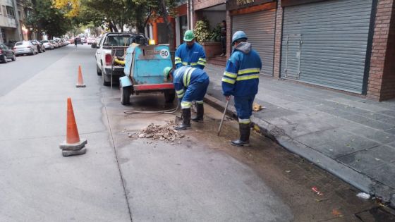 Aguas del Norte trabaja en varios frentes con reparaciones en toda la ciudad