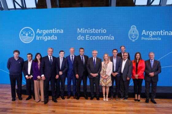 Marocco asistió a la presentación del Plan Integral Argentina Irrigada