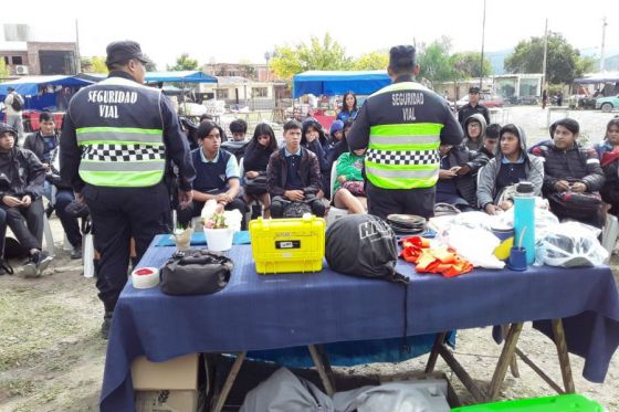 Jornada de concientización vial en Santa Cecilia