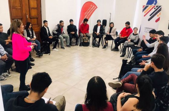 Conversatorio de jóvenes #SaltaconVoz en la Usina Cultural