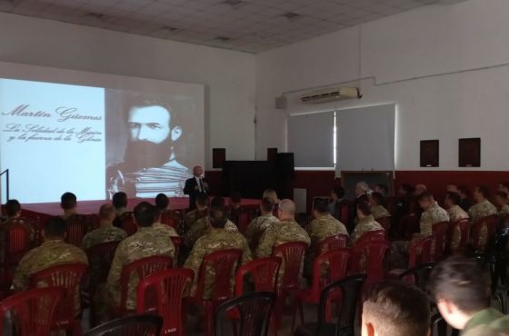 Difunden la gesta Güemesiana en el Liceo Militar “General Belgrano” en la ciudad de Santa Fe