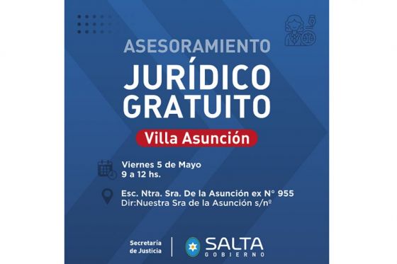 Vecinos de barrio Palermo y Villa Asunción recibirán asesoramiento jurídico gratuito