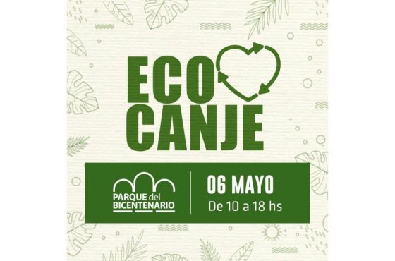 Jornada de Ecocanje en el Parque del Bicentenario el sábado