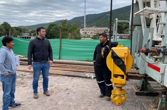 Avanza la construcción de dos nuevos pozos profundos de agua