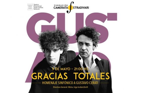 El homenaje sinfónico a Gustavo Cerati llega hoy al Teatro Provincial