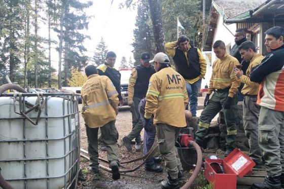 Defensa Civil participó de la capacitación nacional sobre el uso de equipamiento forestal