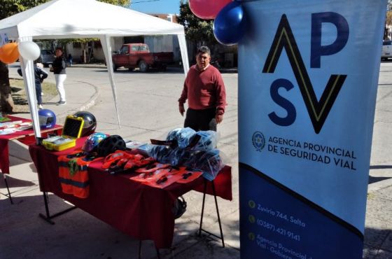 Jornada de concientización ciudadana sobre seguridad vial en Villa Asunción