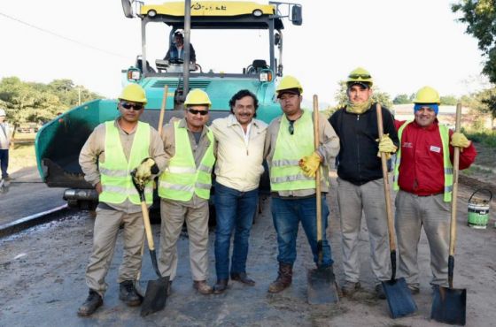 La pavimentación de la ruta nacional 86 generará igualdad: Sáenz supervisó la obra que se ejecuta con fondos provinciales