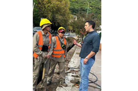 Continúan las obras de recambio de cañería en distintos puntos de la ciudad