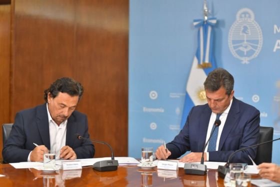 El gobernador Sáenz gestionó un financiamiento por USD 60 millones para las obras hídricas de la RN 68