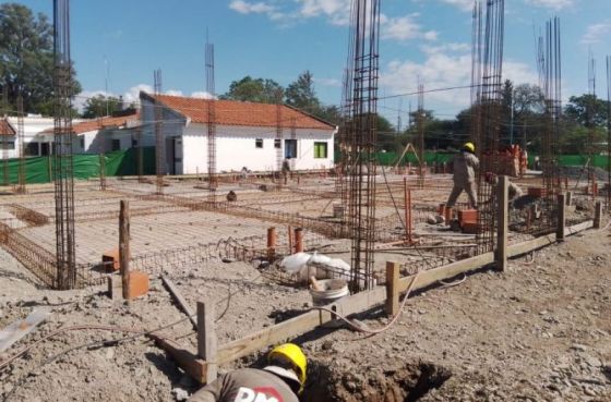 En El Potrero construyen un nuevo edificio para el hospital