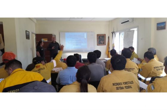 Salta participó del curso nacional sobre Meteorología Aplicada al Comportamiento del Fuego en Jujuy