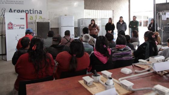 Desarrollo Social acompaña a trabajadores que se capacitan en refrigeración