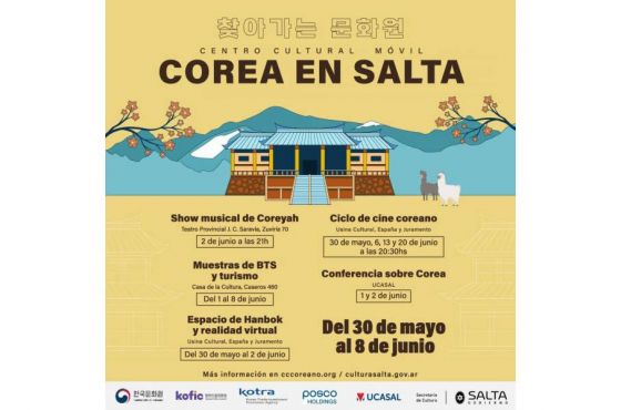 Programa cultural de la Semana de Corea en Salta